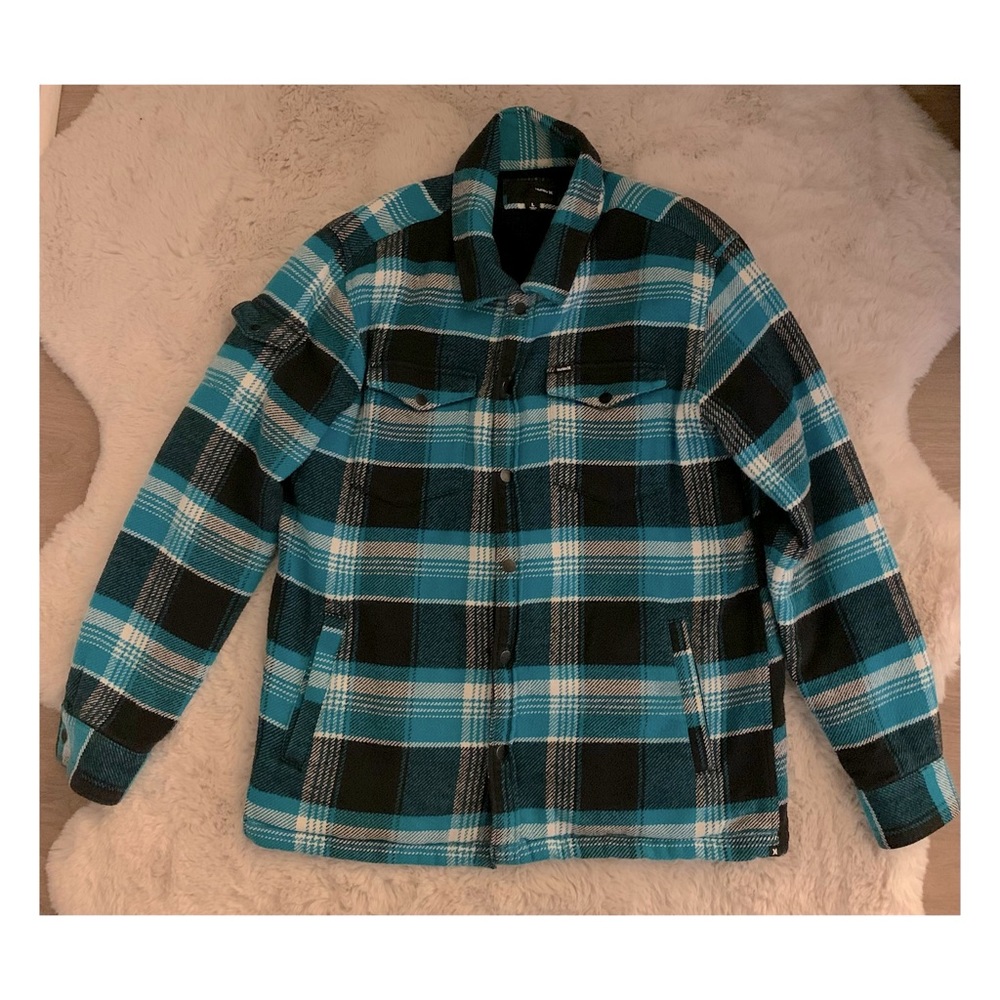 Hurley lined flannel jacket